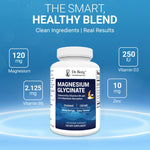 Dr Berg 4-in-1 Minerals Supplement showing the chelated stress and sleep support formula