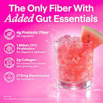 Belli Welli strawberry lemonade probiotics and collagen powder jar layout.