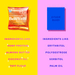 Soft baked vegan gluten free mint chocolate chip snack bar ingredients list and certifications
