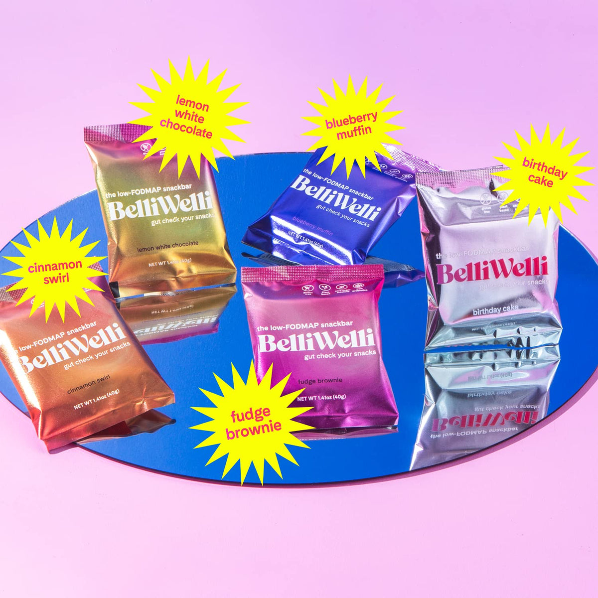 Premium plant based probiotic snack bars for sensitive stomach wellness on daily routine