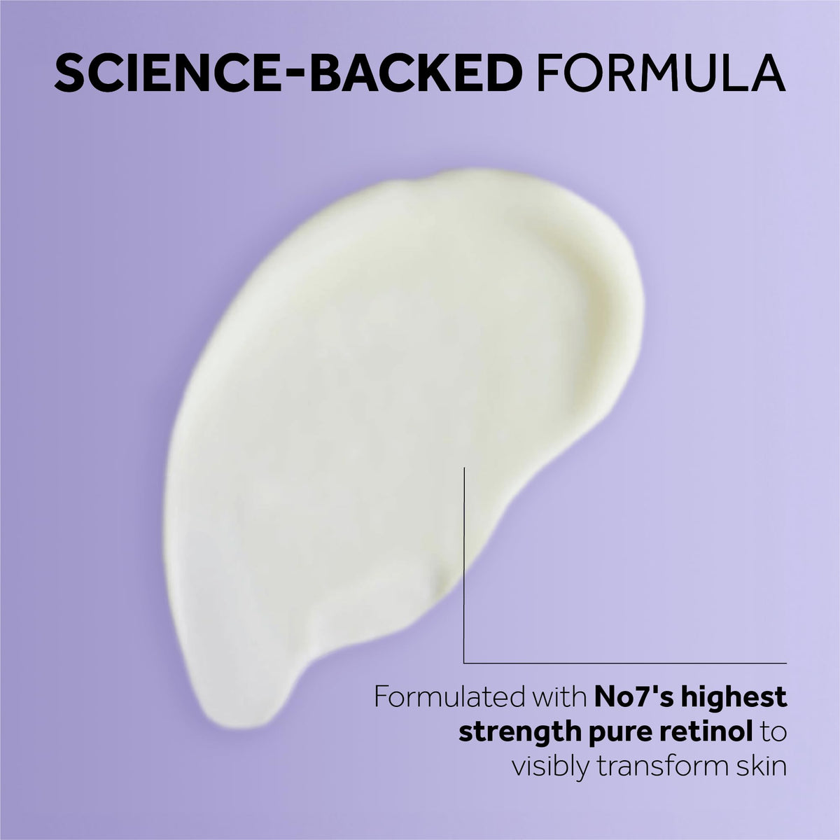 Authentic USA imported No7 retinol serum consistency and application instructions