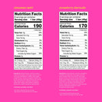 BelliWelli low FODMAP certified snack bars in Birthday Cake and Fudge Brownie flavors