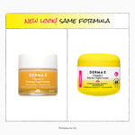 Derma E overnight skin renewing cream product packaging showing the clean vegan certification.