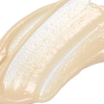 Texture shot of the Derma E intensive brightening night moisturizer for glowing and youthful skin.