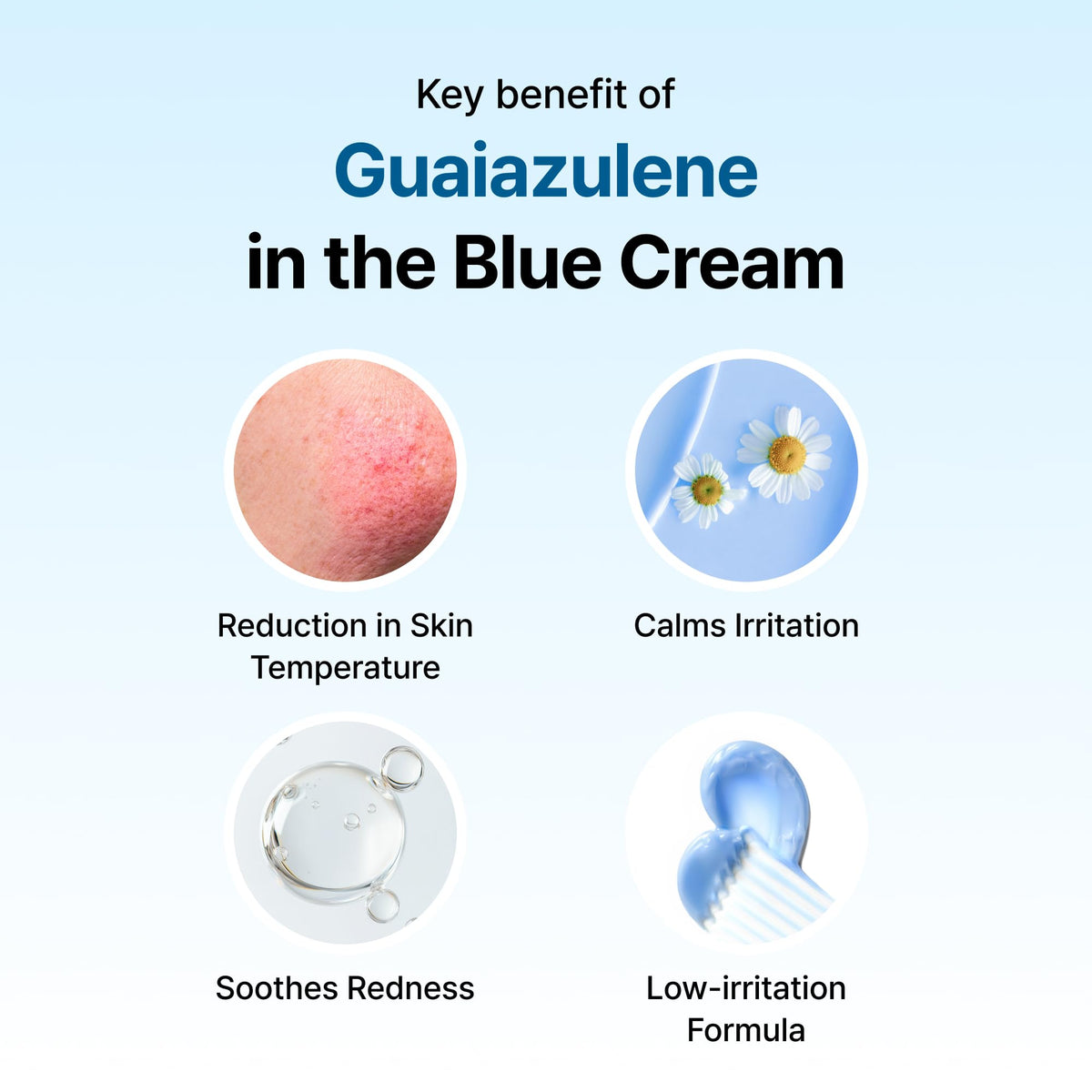 Dear Klairs Midnight Blue Calming Cream for redness relief