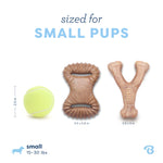 Authentic USA imported Benebone puppy pack small size