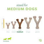 Close up of durable nylon texture on Benebone toy