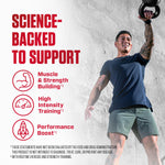 Dymatize 100 percent creatine monohydrate 60 servings side product view