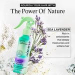 Vegan non sticky wave spray for straight to wavy hair types