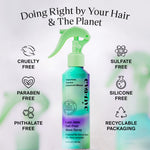 Cruelty free and sulfate free hair texturizer for color treated hair