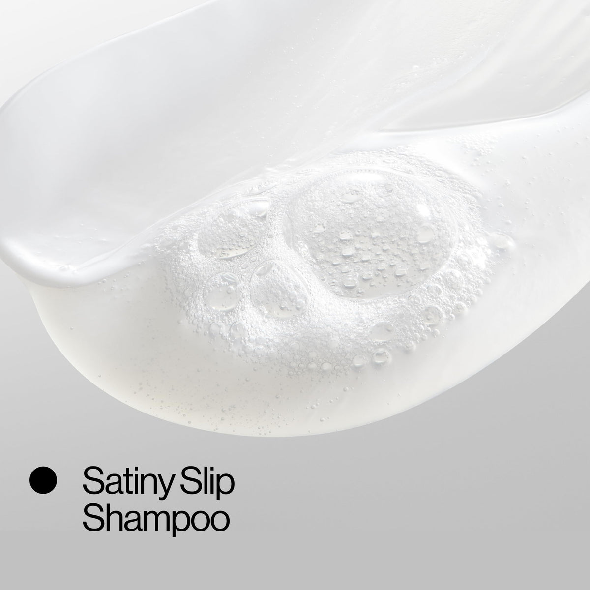 Premium imported legal compliance label on luxury hydration shampoo bottle