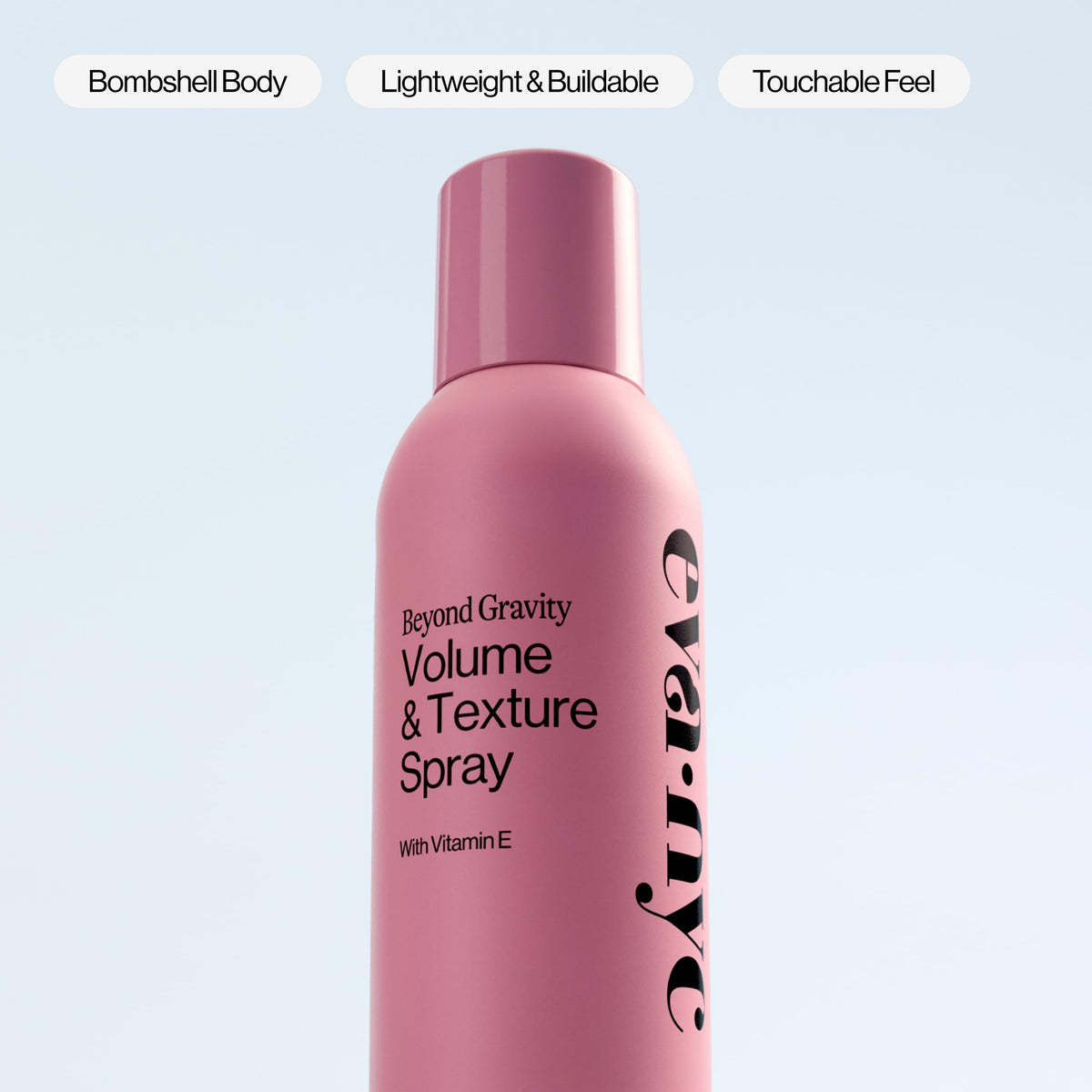 Eva NYC texturizing mist for building touchable volume and non-sticky body