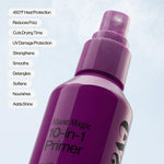 Eva NYC Stay Hydrated Leave In Conditioner bottle showing the hyaluronic acid and vegan collagen ingredients