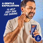 Three ounce tubes of Dollar Shave Club exfoliating face and body scrub