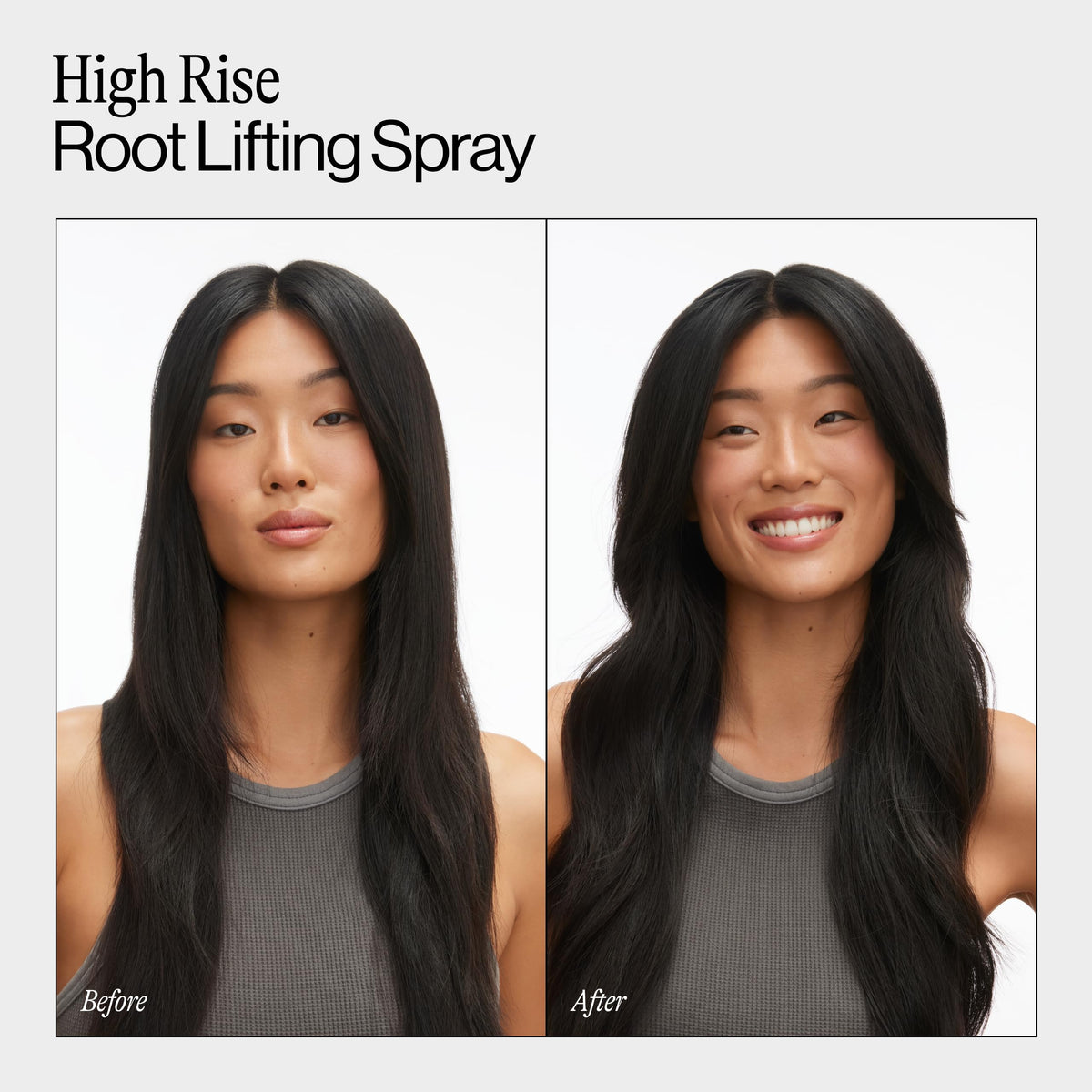 Back label of Eva NYC hair volumizer showing full ingredients list and salon instructions