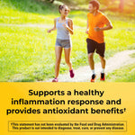 Nature Made Turmeric Curcumin 60 vegetarian capsules supplement facts and ingredient list