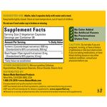 Nature Made Turmeric Curcumin ninety five percent curcuminoids certification label