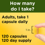 Gluten free turmeric curcumin supplement nutritional information panel with ingredients list