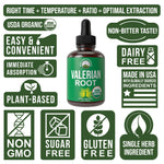 Peak Performance herbal sleep support drops packaging highlighting its gluten-free profile