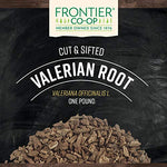 Frontier Co-op Valerian Root certified kosher non irradiated herbal tea ingredient