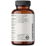 Supplement facts and clean ingredients panel of Futurebiotics Valerian Root 10 to 1 extract capsules.