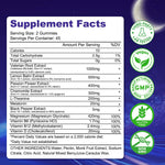 Glagmrry deep sleep herbal supplement bottle showing safety seals and premium quality manufacturing details.