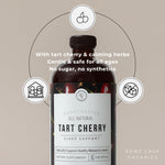 Rowe Casa Organics Tart Cherry liquid sleep aid nutritional facts label