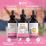 Concentrated herbal sleep aid liquid drops for relaxation and stress management
