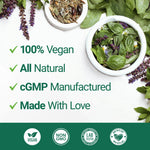 Nested Naturals Luna herbal sleep capsules vegan label text