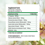Nested Naturals Luna melatonin and valerian root capsules bottle