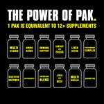 Animal Pak convenient sports nutrition performance pack with gym accessories