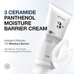 Anua 3 Ceramide Panthenol Moisture Barrier Cream white tube for sensitive skin.