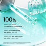 Imported Anua hydration set ingredients including ceramides and hyaluronic acid.