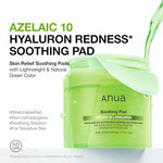 Korean skincare set for redness relief with azelaic acid ingredients