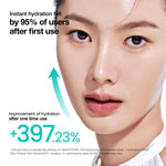 Full collection of four pieces inside the Anua PDRN ultimate hydration routine set