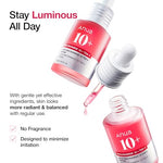 Authentic Anua niacinamide and tranexamic acid duo for glass skin radiance