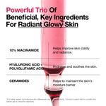 Korean skin clarity booster set with hyaluronic acid for deep hydration