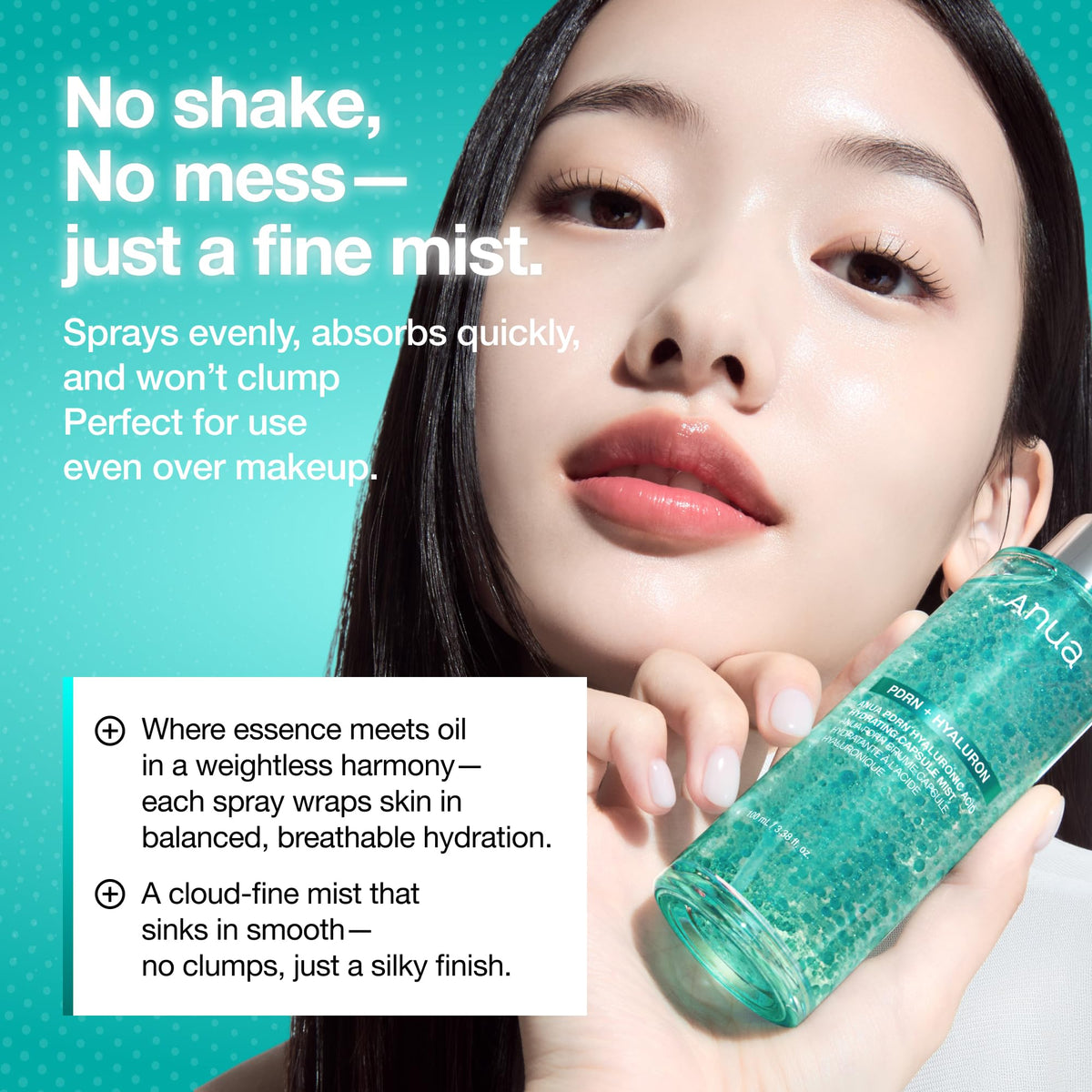 Anua Salmon DNA PDRN Essential Starter Kit components showing the anti aging serum and patch duo