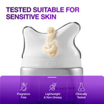 Demonstration of the five-minute daily spa ritual using the Anua Gua Sha cream for a snatched jawline