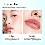 Side view of Anua ten milliliter hydrating lip serum tube.