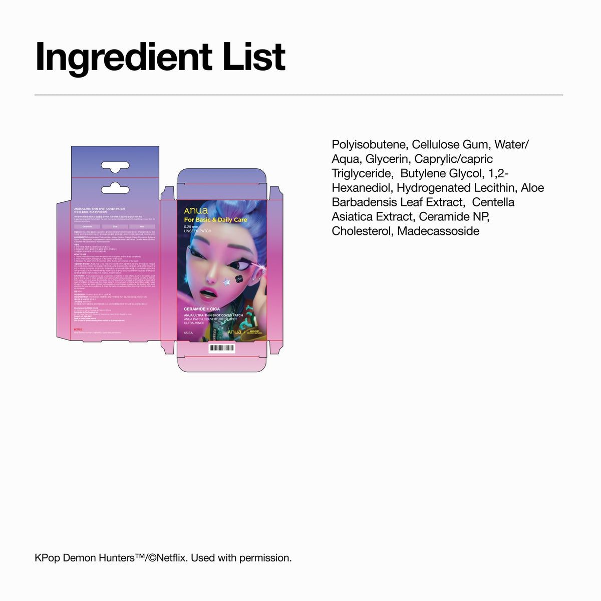Full collection of Anua K Beauty spot care products imported from the USA