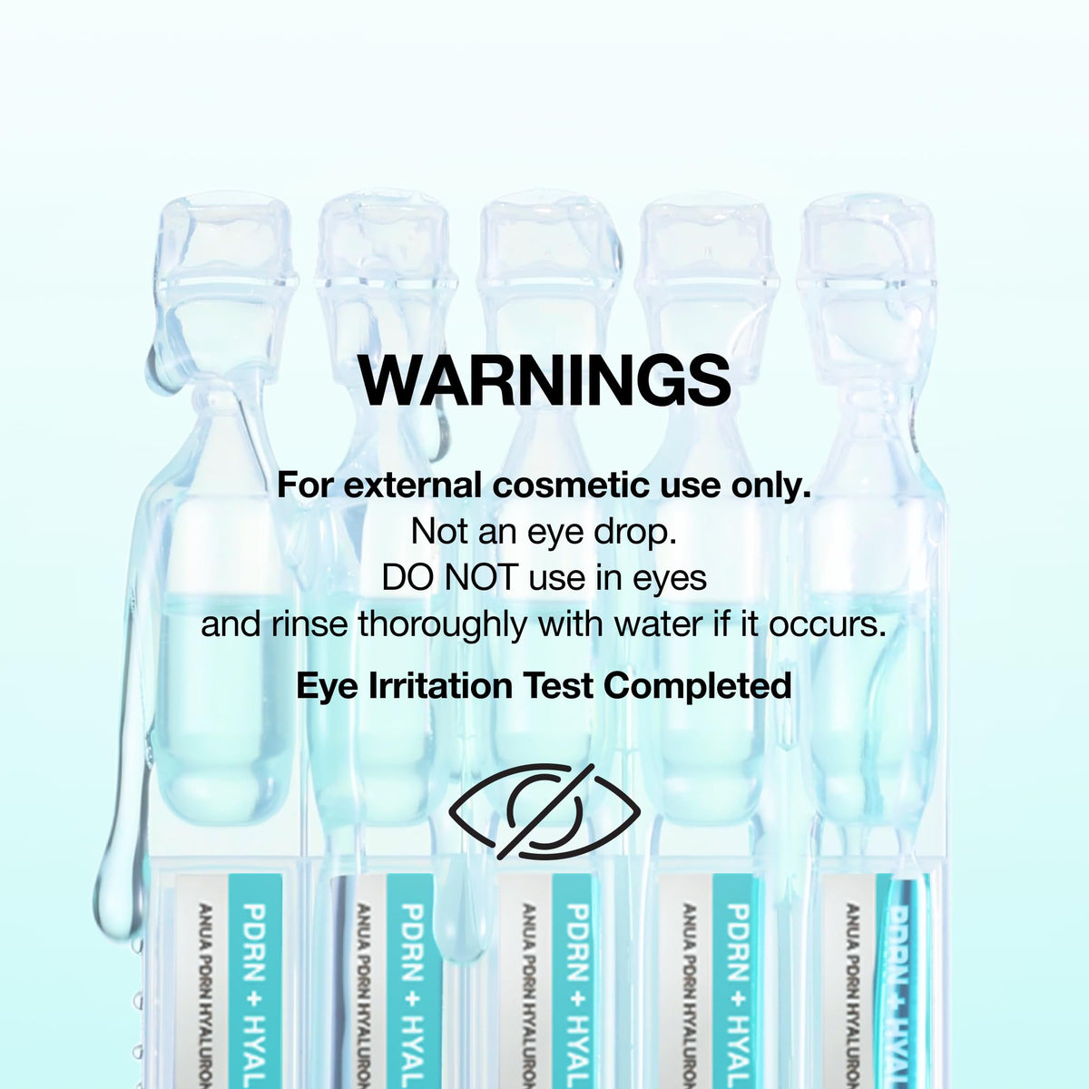 Anua Moisture Plumping Serum travel friendly individual packaging layout