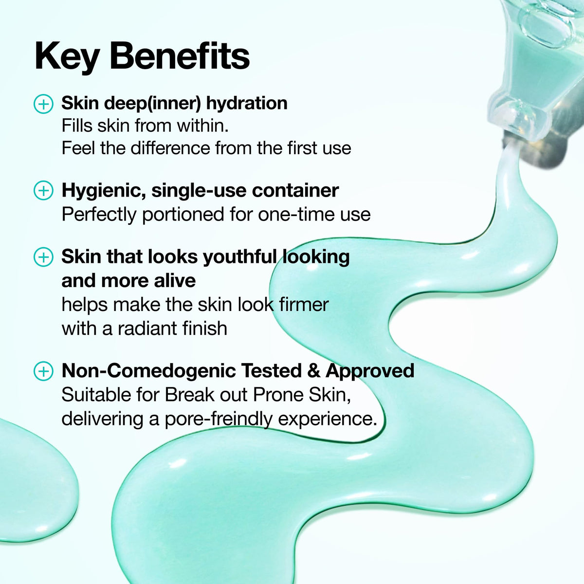 Anua PDRN Hyaluronic Acid Capsule 100 Serum travel pack display for glowing skin