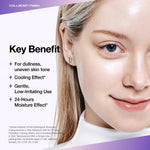 Premium Korean skincare ANUA cooling hydrogel mask for dullness care