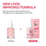 Anua daily brightening face serum containing five percent niacinamide