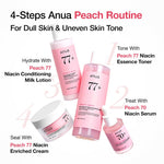 Dewy finish face serum with triple hyaluronic acid for dry skin