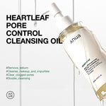 Anua makeup blackhead remover oil cleanser for acne prone skin