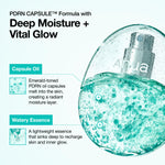 Anua PDRN Hyaluronic Acid Hydrating Capsule Mist on a clean skincare vanity setup