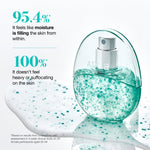 Anua Korean skincare hydrating mist demonstrating its lightweight and non sticky absorption