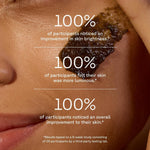 Texture of Acure face scrub with French green clay